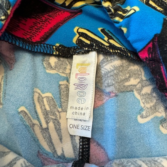 Lularoe French fry leggings - OS - Picture 4 of 4